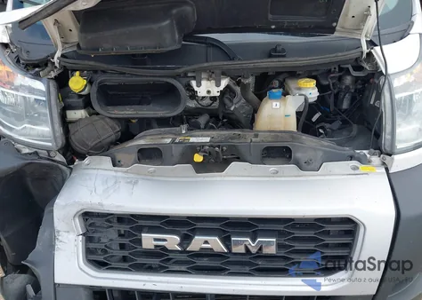 2019 Ram Promaster 1500 High Roof 136 Wb z USA, uszkodzony, nr VIN 3C6TRVBG3KE535268